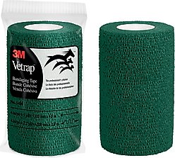 3M Vetrap Horse Bandaging Tape, Hunter Green, 4-in