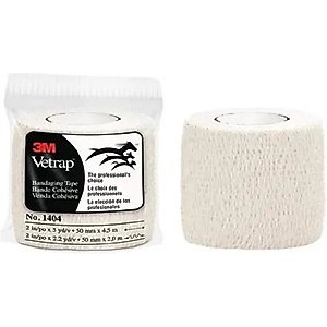 3M Vetrap Horse Bandaging Tape, White, 2-in