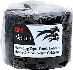 3M Vetrap Horse Bandaging Tape, Black, 2-in