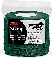3M Vetrap Horse Bandaging Tape, Hunter Green, 2-in
