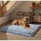 Show in main carousel: BingoPaw Fluffy Deluxe Plush Dog Bed with Removable Cover, Grey, XXX-Large slide 8 of 10