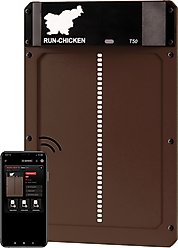 Run Chicken Classic Automatic Chicken Coop Door, Brown