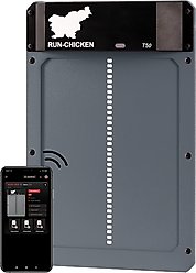 Run Chicken Classic Automatic Chicken Coop Door, Gray