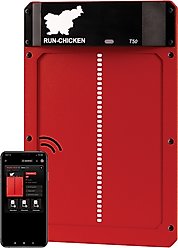 Run Chicken Classic Automatic Chicken Coop Door, Red slide 1 of 8