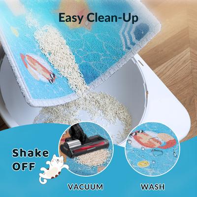 Show full view: Happy & Polly Summer Pool Cat Litter Mat slide 5 of 9