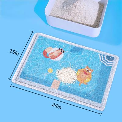 Show full view: Happy & Polly Summer Pool Cat Litter Mat slide 9 of 9