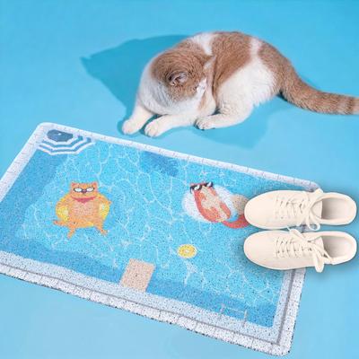 Show full view: Happy & Polly Summer Pool Cat Litter Mat slide 4 of 9