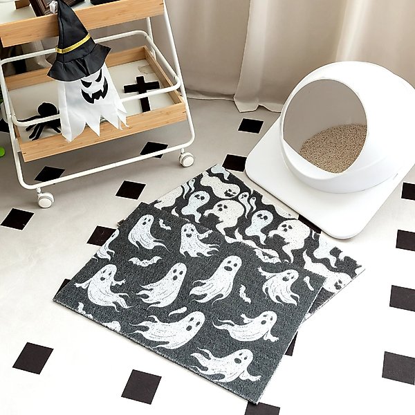 Happy & Polly Gothic Style Cat Litter Mat