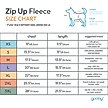 Show in main carousel: Gooby Zip-Up Fleece Dog Vest, Pink, Medium: 17.5-in chest slide 4 of 5