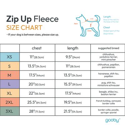 Show full view: Gooby Zip-Up Fleece Dog Vest, Pink, Medium: 17.5-in chest slide 4 of 6