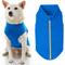 Show in main carousel: Gooby Zip-Up Fleece Dog Vest, Blue, Small: 13.5-in chest slide 1 of 6