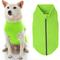 Show in main carousel: Gooby Zip-Up Fleece Dog Vest, Lime, Large: 20-in chest slide 1 of 7