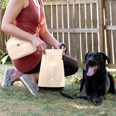 Show full view: Puppington Greenest Pup Compostable Dog Poop Bags, Vanilla Cream, 12 Rolls slide 6 of 9