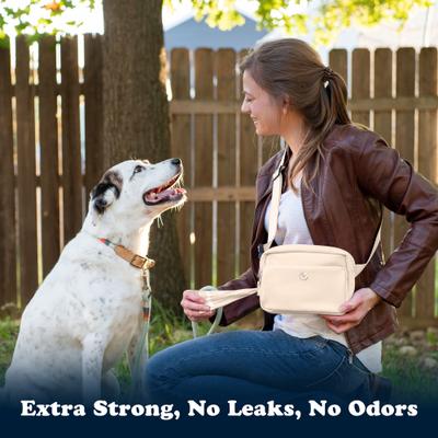 Show full view: Puppington Greenest Pup Compostable Dog Poop Bags, Vanilla Cream, 12 Rolls slide 2 of 9