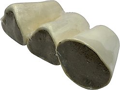 The Treat Shack 3-4-in Shin Bone Stuffed with Peanut Butter Dog Chew Treat, 3 count