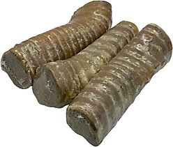 The Treat Shack 6-in Double Stuffed Trachea Tube with Peanut Butter Dog Chew Treat, 6 count