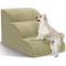 Show in main carousel: Niubya High Density Foam Extra Wide Non-Slip Bottom High Bed, Couch & Sofa Dog Stairs, Camel, 3 steps slide 1 of 8