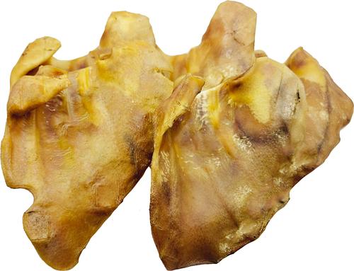 Show full view: The Treat Shack Natural Pig Ears Slivers Dog Chew Treat, Small, 8-oz bag slide 3 of 10
