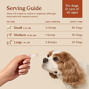 Fera Pets Probiotics with Organic Prebiotics for Dogs & Cats, 60 servings