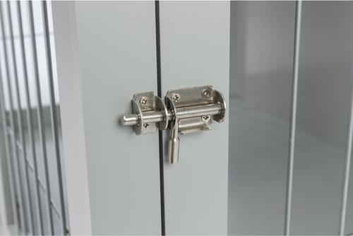 Show full view: TRIXIE Wood & Wire Furniture Side Table Pet Crate, Large, Gray slide 8 of 10