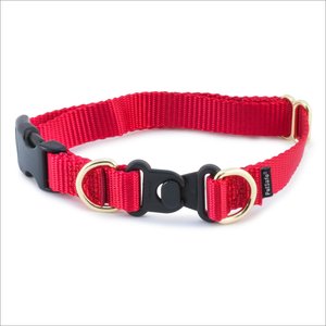 PetSafe Keep Safe Nylon Breakaway Dog Collar, Red, Large: 18 to 28-in neck, 1-in wide