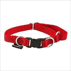 PetSafe Keep Safe Nylon Breakaway Dog Collar, Red, Small: 10 to 14-in neck, 3/4-in wide