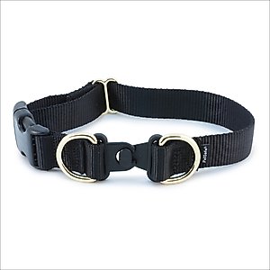 PetSafe Keep Safe Nylon Breakaway Dog Collar, Black, Medium: 14 to 20-in neck, 1-in wide