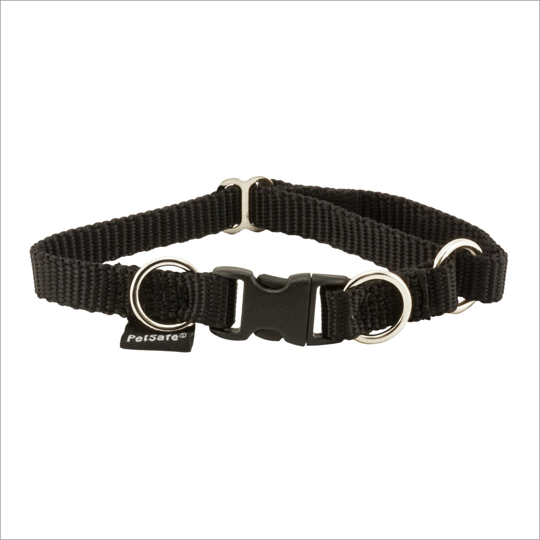 PetSafe Keep Safe Nylon Breakaway Dog Collar, Black, Small: 10 to 14-in neck, 3/4-in wide