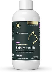 VetriScience Veterinary Strength Kidney Health Renal Essentials Pro Creamy Chicken Flavored Liquid Kidney Supplement for Cats, 4-fl oz bottle