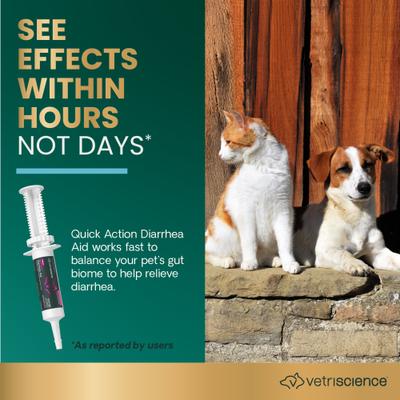 Show full view: VetriScience Fast Balance G.I. Paste Medication for Digestive Issues for Cats & Dogs, 60-cc slide 4 of 12