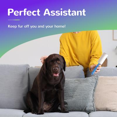 Show full view: Fido Fave Extra Sticky Sheet Dog Hair Lint Roller with 3 Handles, 180 count slide 8 of 9