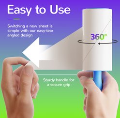 Fido Fave Value 6-Pack Dog Hair Lint Roller Refills, 720 count slide 2 of 7