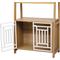 Show in main carousel: Cesicia Ladder Bookcase Furniture Style Dog Crate, Ancient Oak slide 7 of 7