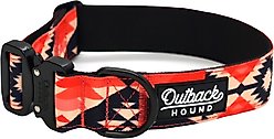 Outback Hound Aztec Dog Collar, Large: 20 to 23-in neck, 1.5-in wide