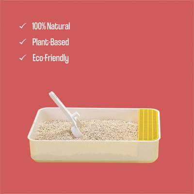 Show full view: Dofu Cat Coffee Scented Clumping Cat Litter, 13-Ib bag slide 9 of 9