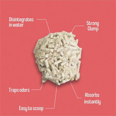 Show full view: Dofu Cat Coffee Scented Clumping Cat Litter, 13-Ib bag slide 8 of 9