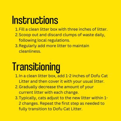 Show full view: Dofu Cat Tofu Scented Clumping Cat Litter, 19 -Ib bag slide 9 of 9