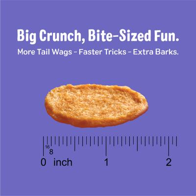 Show full view: Three Dog Bakery Bark'N Crunch! Chicken Chips Dehydrated Dog Treats, 4-oz bag slide 8 of 12