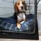 Show in main carousel: Floortex P-TEX Floor Barrier Dog Crate Mat, Black, X-Large: 38 x 26-in slide 3 of 9