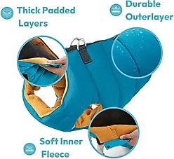 Gooby Padded Dog Vest, Pink, Small slide 2 of 9