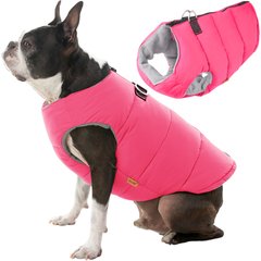 Gooby Padded Dog Vest, Pink, Small