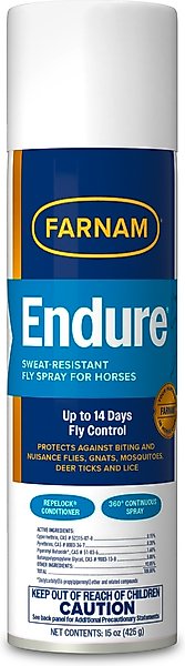 Show full view: Farnam Endure Sweat Resistant Horse Fly Spray, 15-fl oz bottle slide 1 of 12