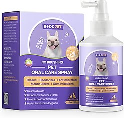 HICC PET Oral Care Cat & Dog Dental Spray, 5.1-fl oz bottle