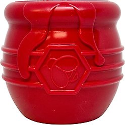 SodaPup Honey Pot PUP-X Treat Dispenser Dog Toy, Red, Large