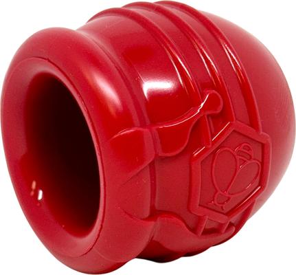 Show full view: SodaPup Honey Pot PUP-X Treat Dispenser Dog Toy, Red, Large slide 3 of 7