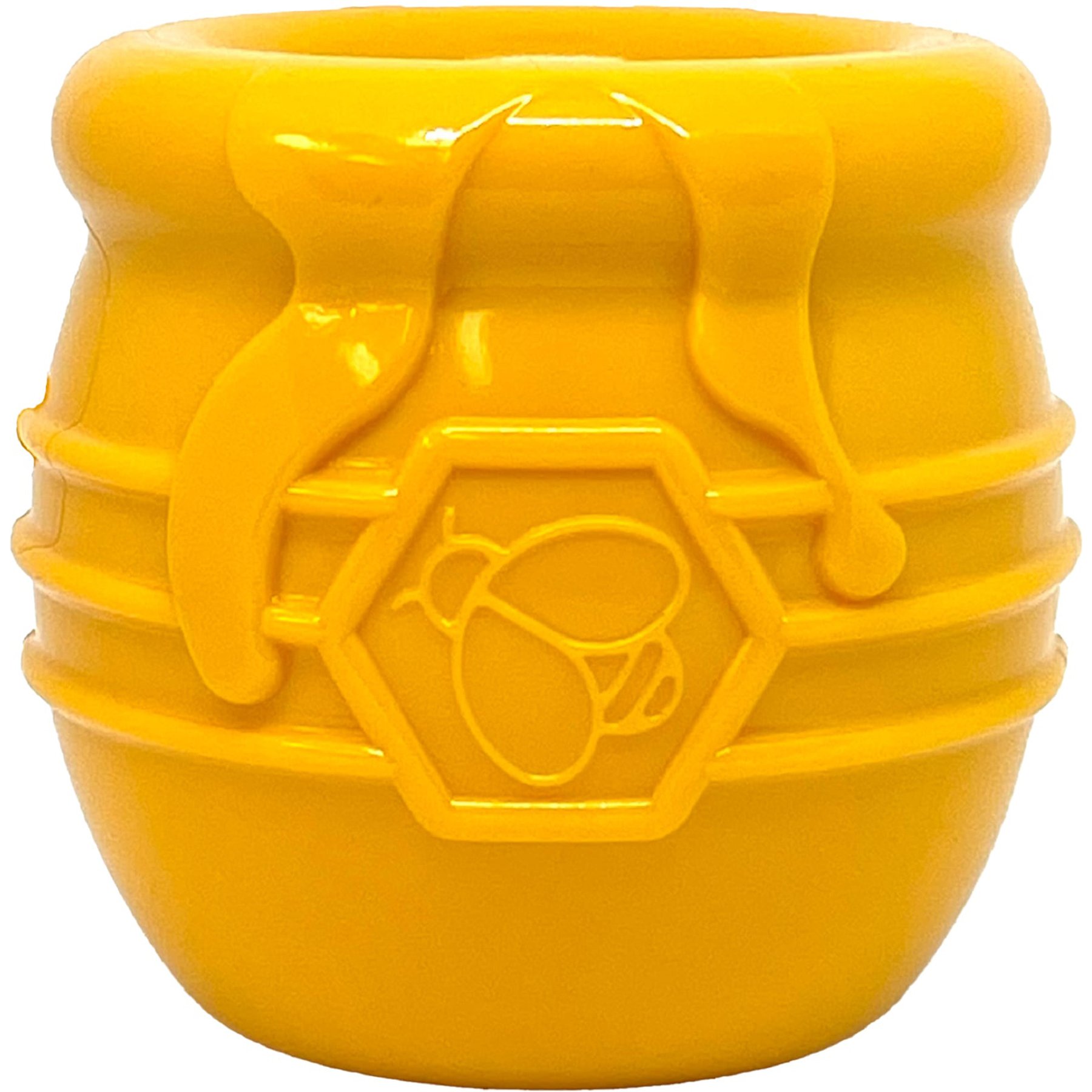 SodaPup Honey Pot PUP-X Treat Dispenser Dog Toy, Yellow, X-Large