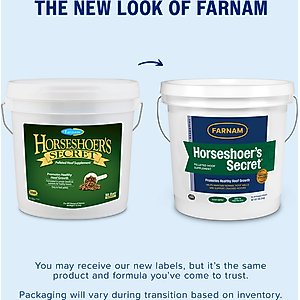 Farnam Horseshoer's Secret Pelleted Hoof Supplement, 11-lb bucket, 30 Day Supply
