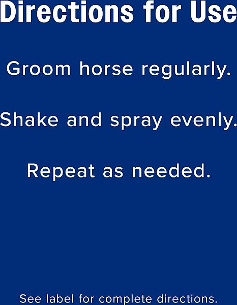 Show full view: Farnam Endure Sweat Resistant Horse Fly Spray, 15-fl oz bottle slide 8 of 12