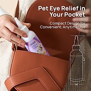 HICC PET Gentle Antimicrobial Dog & Cat Eye Rinse, 5.1-fl oz bottle
