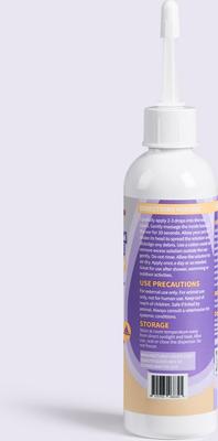 Show full view: HICC PET Antibacterial Cat & Dog Ear Rinse with Cotton Swabs, 4-fl oz bottle slide 3 of 9